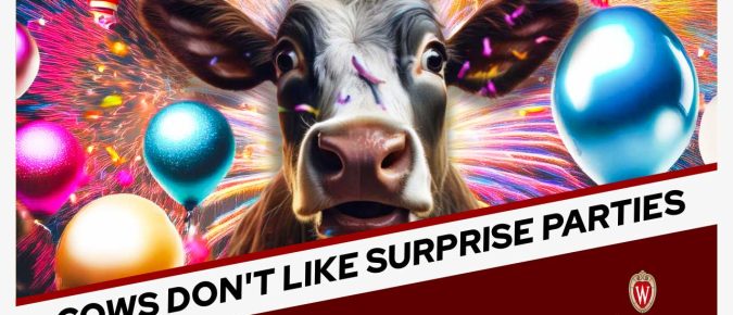 Cows Don’t Like Surprise Parties